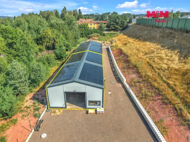 Pronájem výrobních prostor, Nová Paka, Přibyslavská, 225 m2