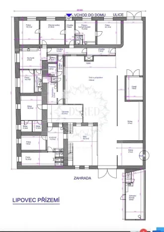 Prodej rodinného domu, Lipovec, 4500 m2