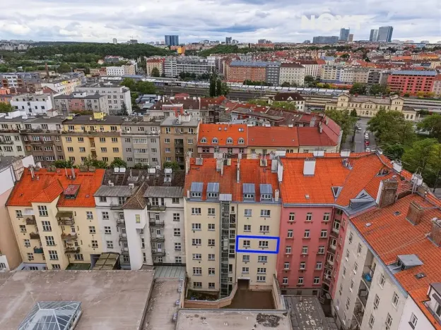 Pronájem bytu 2+kk, Praha - Vršovice, Vršovická, 49 m2