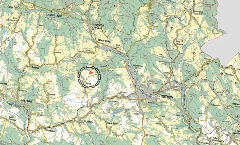 Prodej pole, Vlčice, 42248 m2
