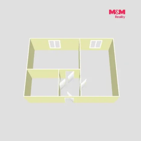 Pronájem bytu 1+1, Karviná - Hranice, Flemingova, 32 m2