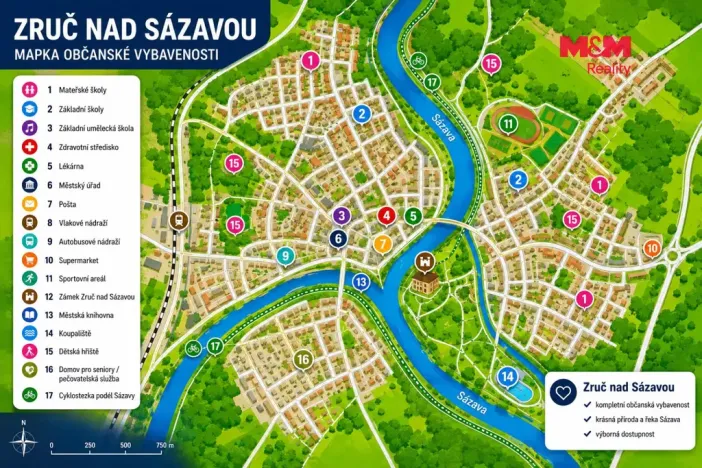 Prodej rodinného domu, Zruč nad Sázavou, 1. máje, 250 m2