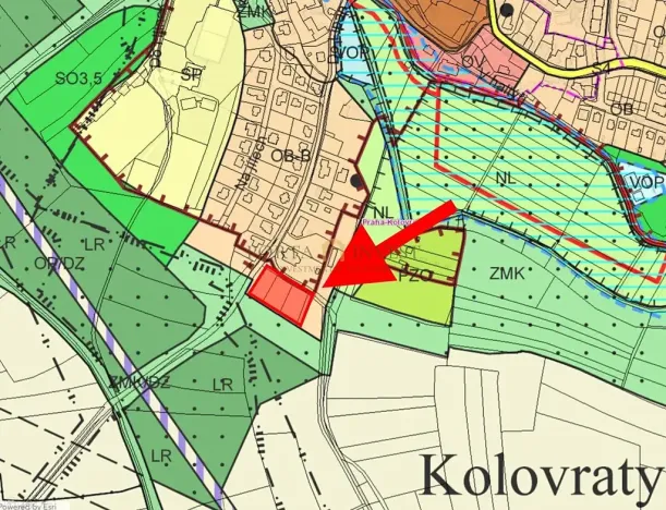 Prodej pozemku pro bydlení, Praha - Kolovraty, Do Lipan, 720 m2