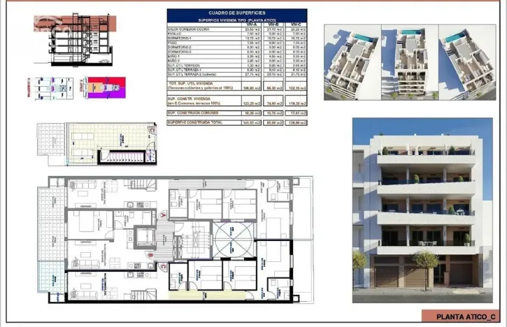 Prodej bytu 2+kk, Torrevieja, Alicante, Španělsko, 74 m2