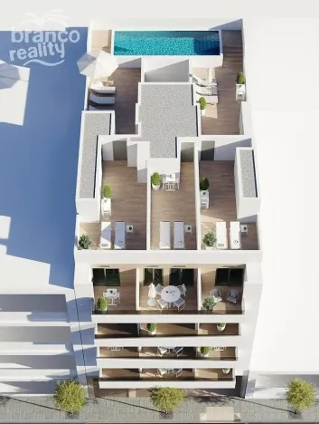 Prodej bytu 2+kk, Torrevieja, Alicante, Španělsko, 52 m2
