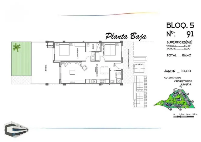 Prodej bytu 3+kk, Guardamar del Segura, Alicante, Španělsko, 86 m2