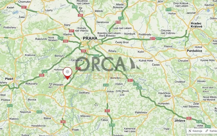 Prodej podílu pole, Rosovice, 1882 m2