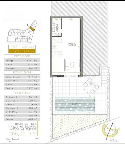 Prodej rodinného domu, Orihuela Costa, Alicante, Španělsko, 185 m2