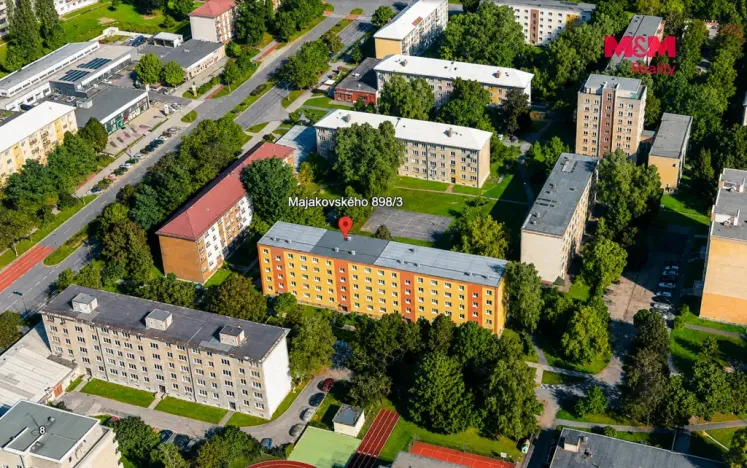 Pronájem bytu 2+1, Havířov - Město, Majakovského, 57 m2