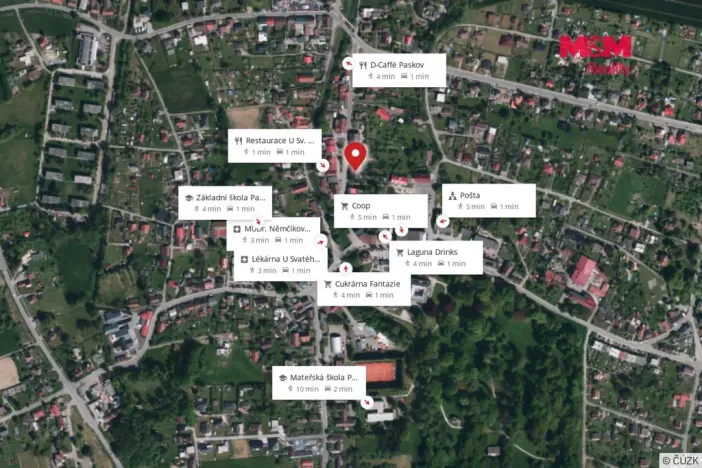 Prodej obchodního prostoru, Paskov, Náměstí, 205 m2