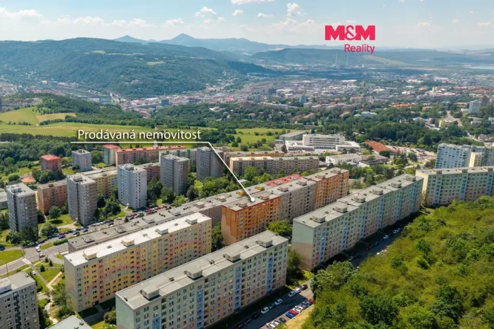 Prodej bytu 3+1, Ústí nad Labem - Severní Terasa, Poláčkova, 75 m2