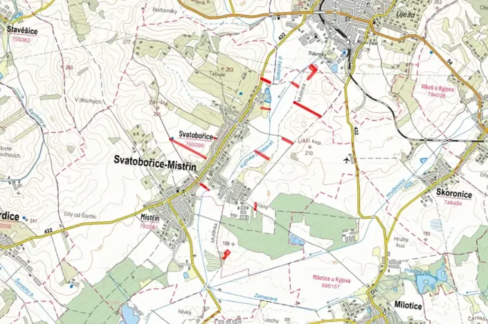 Prodej pole, Svatobořice-Mistřín, 49148 m2