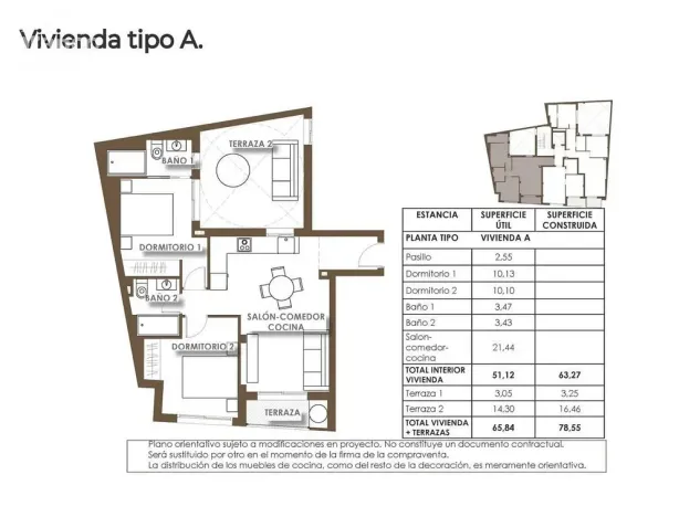 Prodej bytu 3+kk, Torrevieja, Alicante, Španělsko, 63 m2