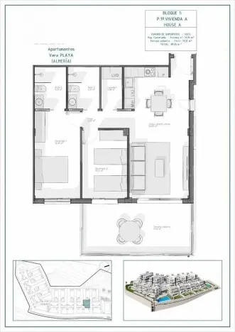 Prodej bytu 3+kk, Vera, Almería, Španělsko, 71 m2
