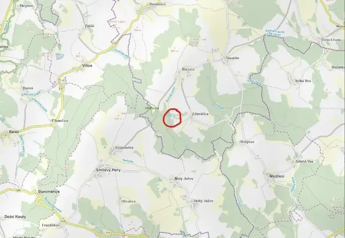 Prodej pozemku, Načeradec, 2315 m2