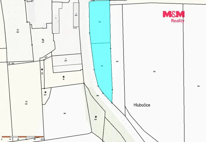 Prodej pozemku pro bydlení, Albrechtice nad Vltavou - Údraž, 2590 m2