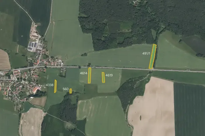 Prodej pole, Bernartice, 13068 m2