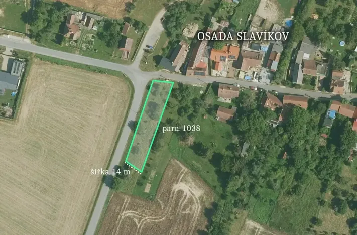 Prodej podílu pozemku pro bydlení, Budětsko, 479 m2