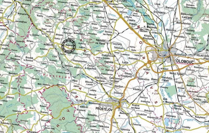 Prodej podílu pozemku pro bydlení, Budětsko, 479 m2