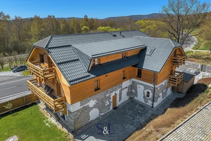 Prodej bytu 2+kk, Horní Planá, 62 m2