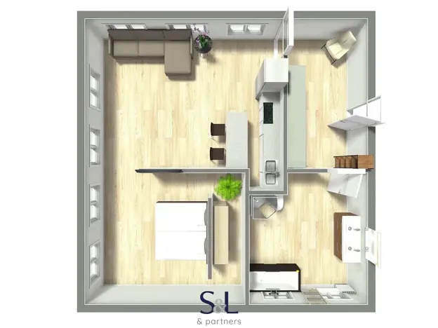 Pronájem bytu 2+kk, Liberec, Karlovská, 68 m2
