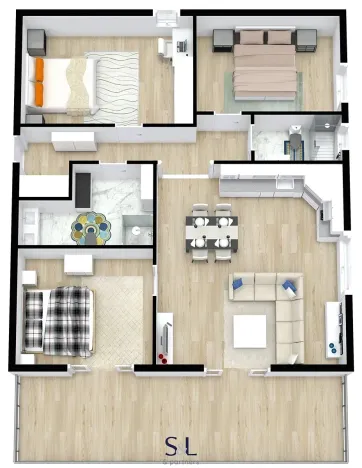 Prodej bytu 4+kk, Zaton, Chorvatsko, 92 m2