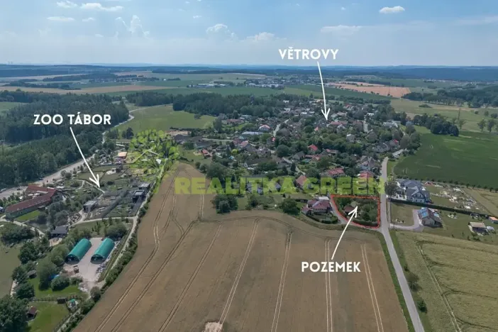 Prodej pozemku pro bydlení, Tábor, 1257 m2