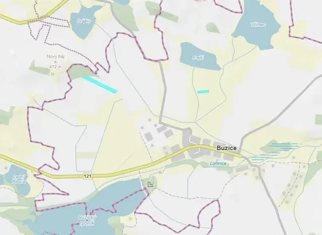 Prodej pole, Buzice, 12616 m2