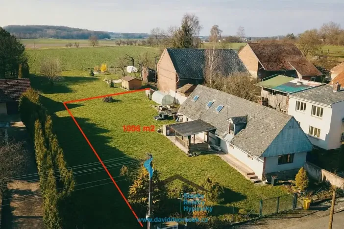 Prodej pozemku pro bydlení, Hněvčeves, 1006 m2