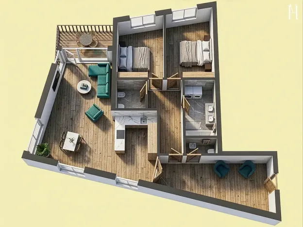 Prodej bytu 3+kk, Železná Ruda, K vodárně, 120 m2