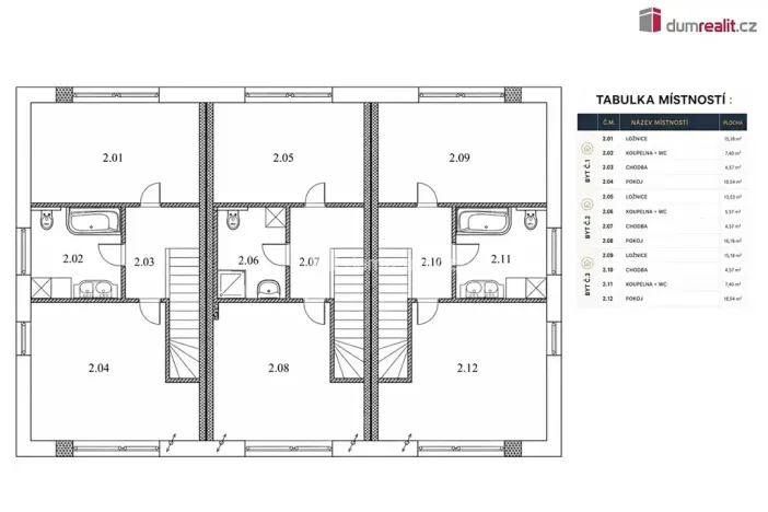 Prodej bytu 3+kk, Ostrov, 79 m2
