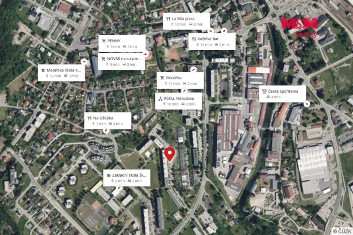 Prodej bytu 2+1, Vrchlabí, Dukelská, 55 m2