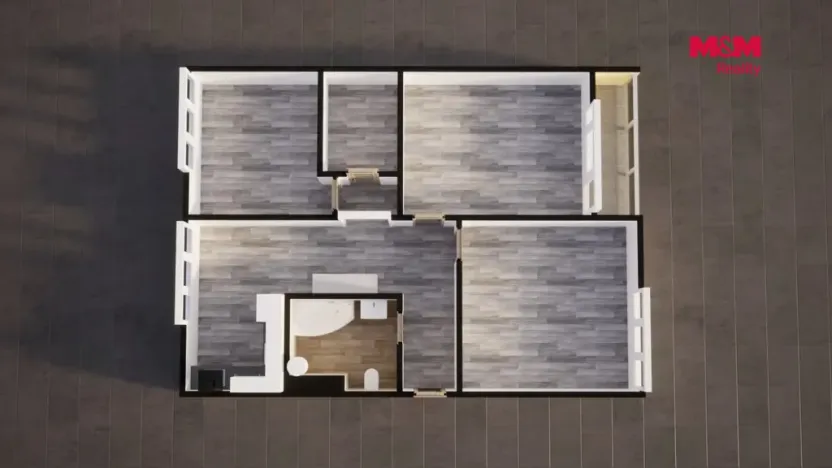 Prodej bytu 3+1, Višňová, 89 m2