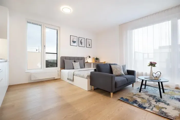 Pronájem bytu 1+kk, Praha - Prosek, Litoměřická, 35 m2