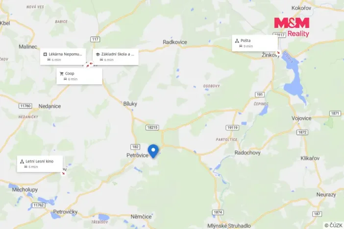 Prodej rodinného domu, Měčín - Petrovice, 85 m2