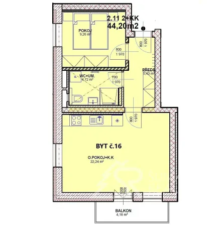 Prodej bytu 2+kk, Kašperské Hory, Česká, 44 m2
