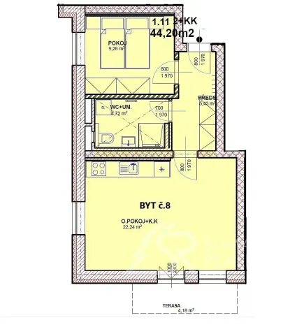 Prodej bytu 2+kk, Kašperské Hory, Česká, 44 m2