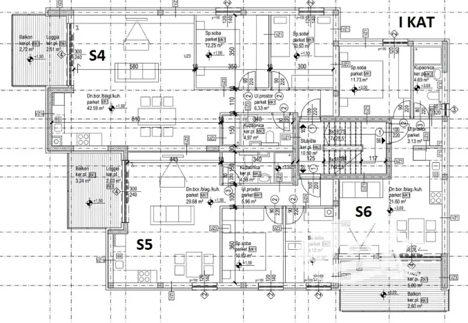 Prodej bytu 2+kk, Mandre, Chorvatsko, 42 m2