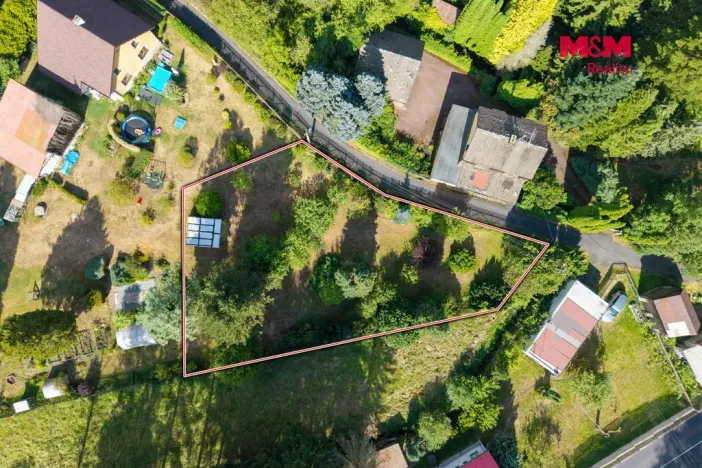 Prodej pozemku pro bydlení, Krásný Les - Damice, 897 m2