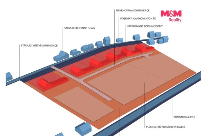 Prodej pozemku pro bydlení, Rozhraní, 10555 m2