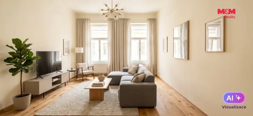 Pronájem bytu 1+1, Praha, Na bělidle, 55 m2
