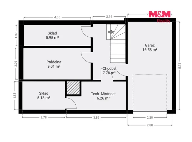 Pronájem rodinného domu, Dolní Beřkovice, Dolní hájek, 100 m2