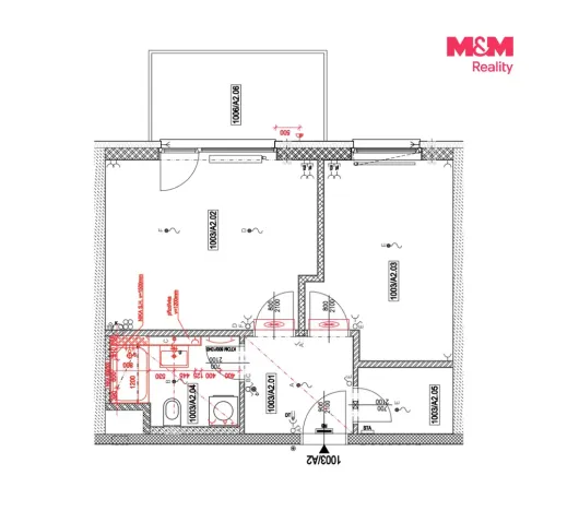 Prodej bytu 2+kk, Praha, Prosecká, 39 m2