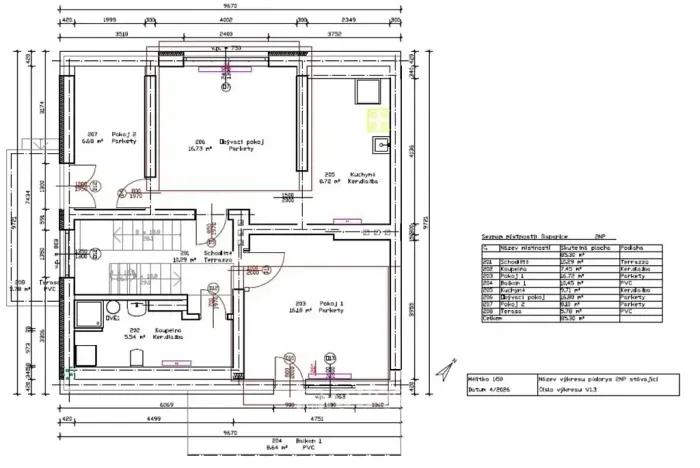 Prodej rodinného domu, Šlapanice, 152 m2