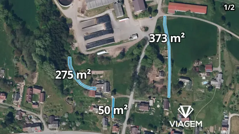Prodej podílu zahrady, Slatina nad Úpou, 663 m2