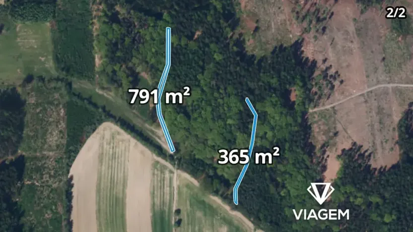 Prodej podílu zahrady, Slatina nad Úpou, 663 m2