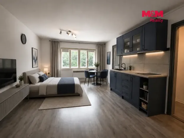 Prodej bytu 1+kk, Benešov nad Ploučnicí, Nádražní, 23 m2