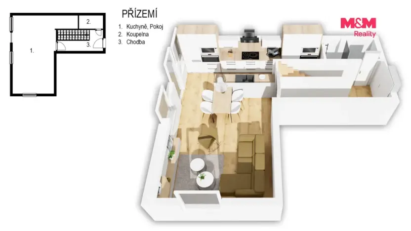 Prodej bytu 3+kk, Český Brod - Liblice, K Vysílači, 93 m2