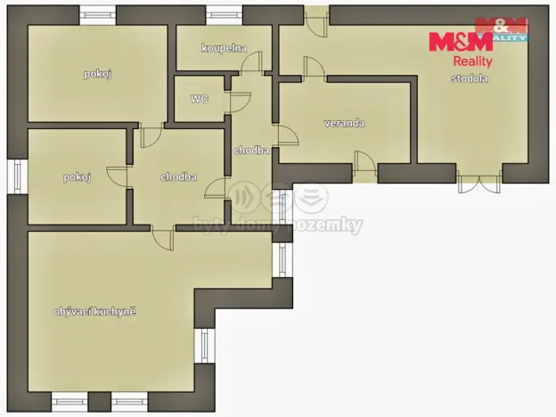 Prodej chalupy, Pošná, 75 m2