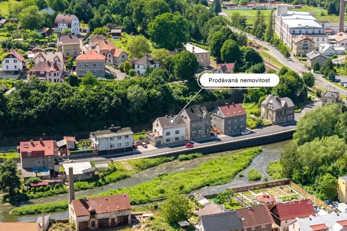 Prodej vícegeneračního domu, Benešov nad Ploučnicí, Českolipská, 244 m2